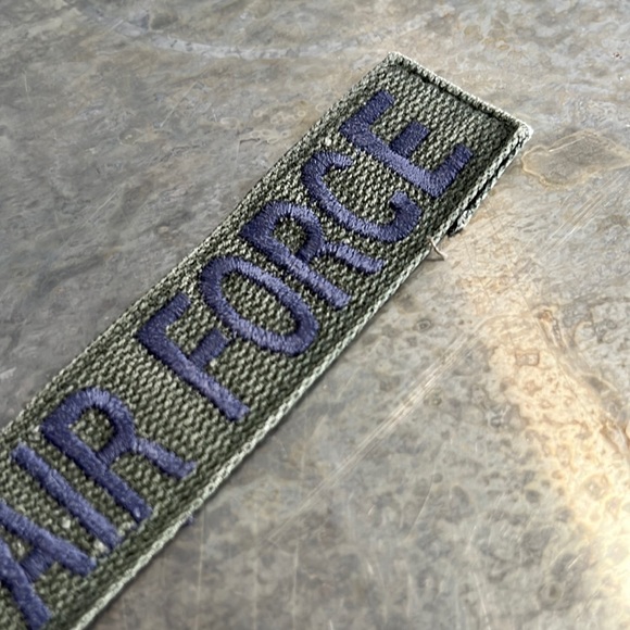 U.S. AIR FORCE embroidered tape patch - Vintage - Picture 4 of 10